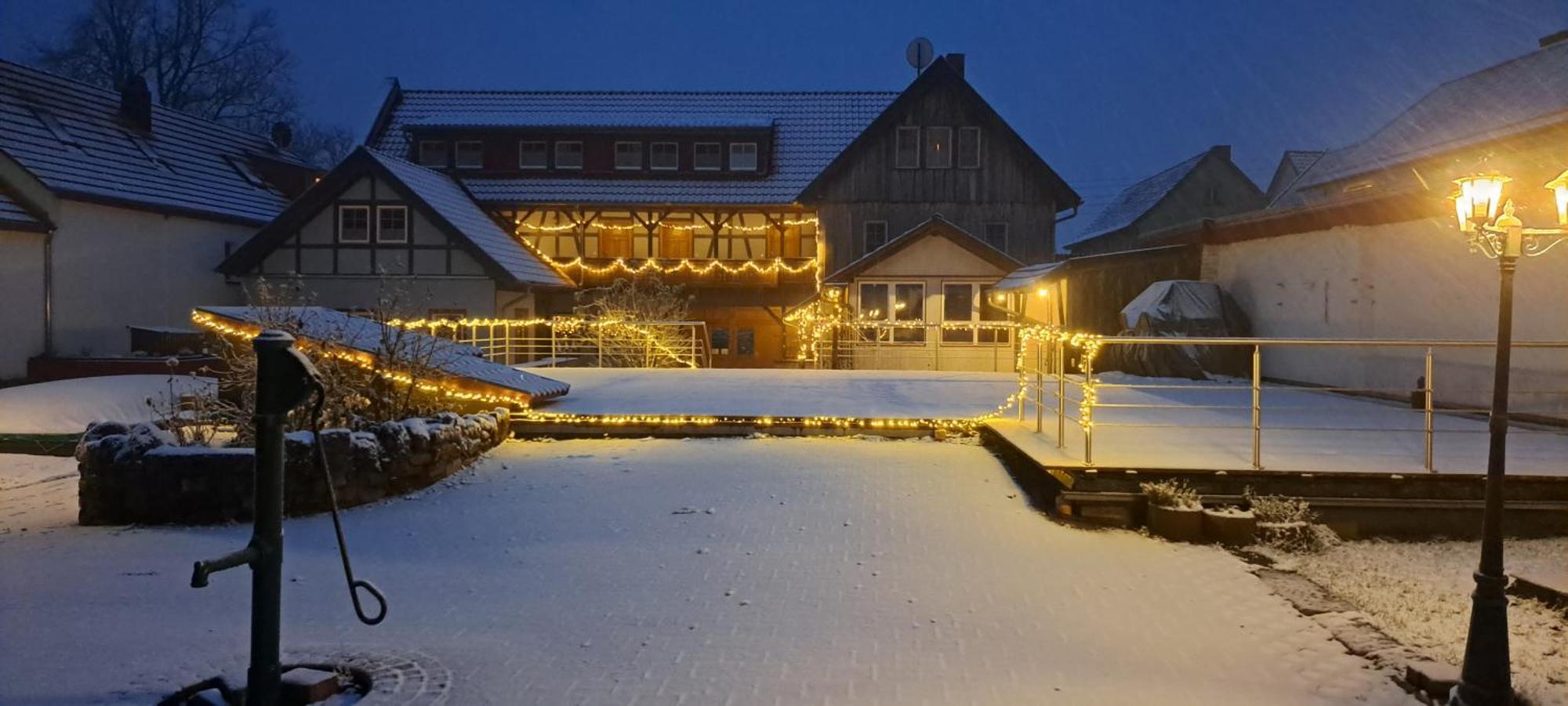 B&B Talstation Horselberg-Hainich Exterior foto